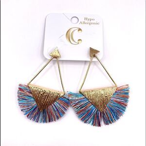 Charming Charlie Women’s tassel dangle earrings